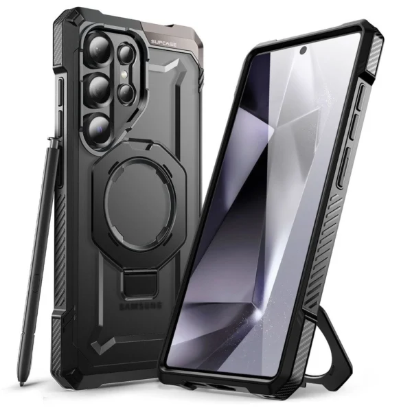 Supcase UB Grip Mag Case for Samsung Galaxy S25 Ultra - Blackeng