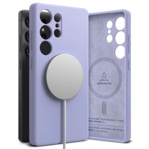 Ringke Silicone MagSafe Case for Samsung Galaxy S25 Ultra - Purpleeng