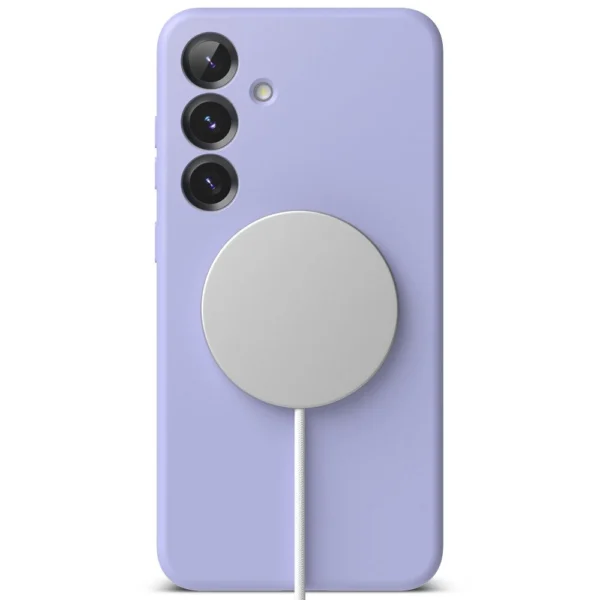 Ringke Silicone MagSafe Case for Samsung Galaxy S25 - Purpleeng