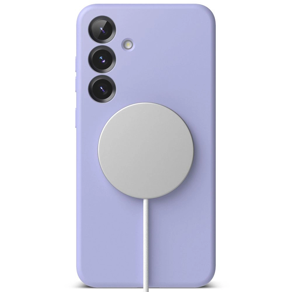Ringke Silicone MagSafe Case for Samsung Galaxy S25 - Purpleeng