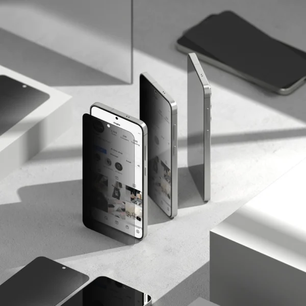 Ringke Easy Slide 2-pack Privacy Glass for Samsung Galaxy S25+eng