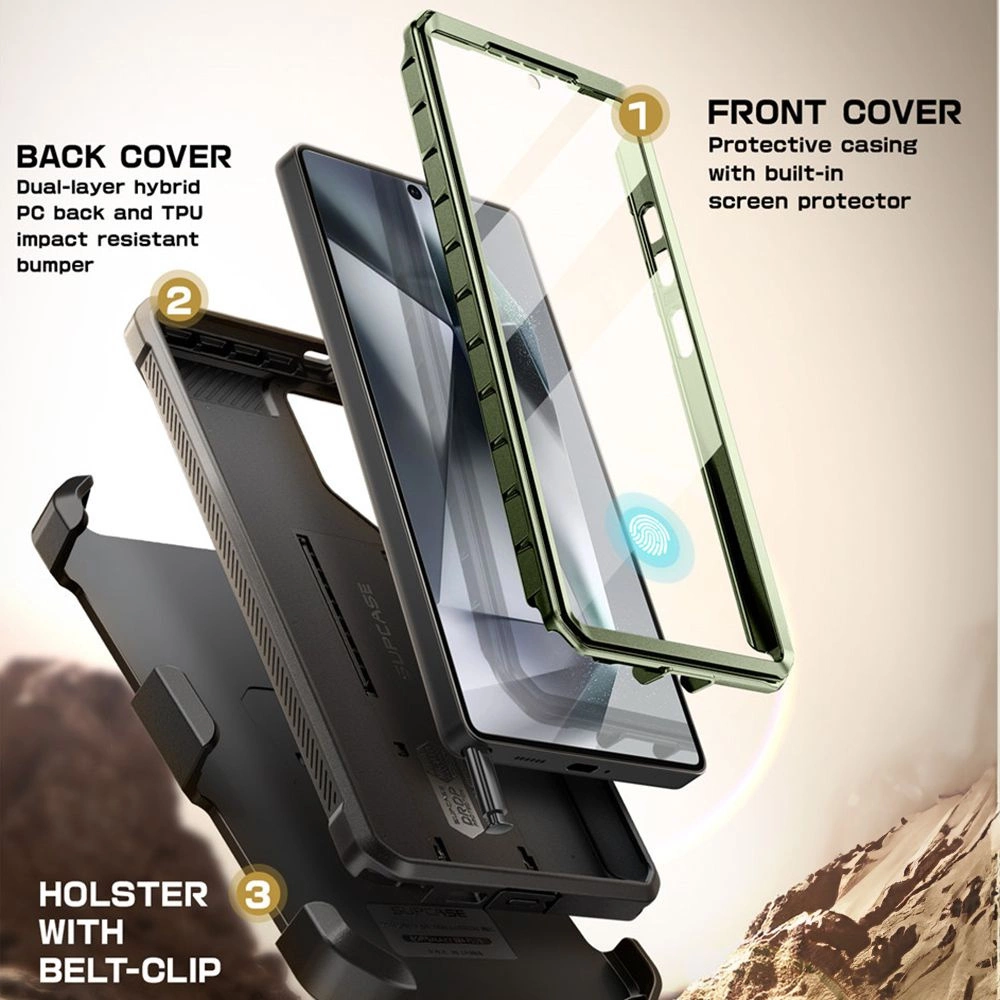 Supcase Unicorn Beetle Pro 2-set Case for Samsung Galaxy S25 Ultra - Oliveeng