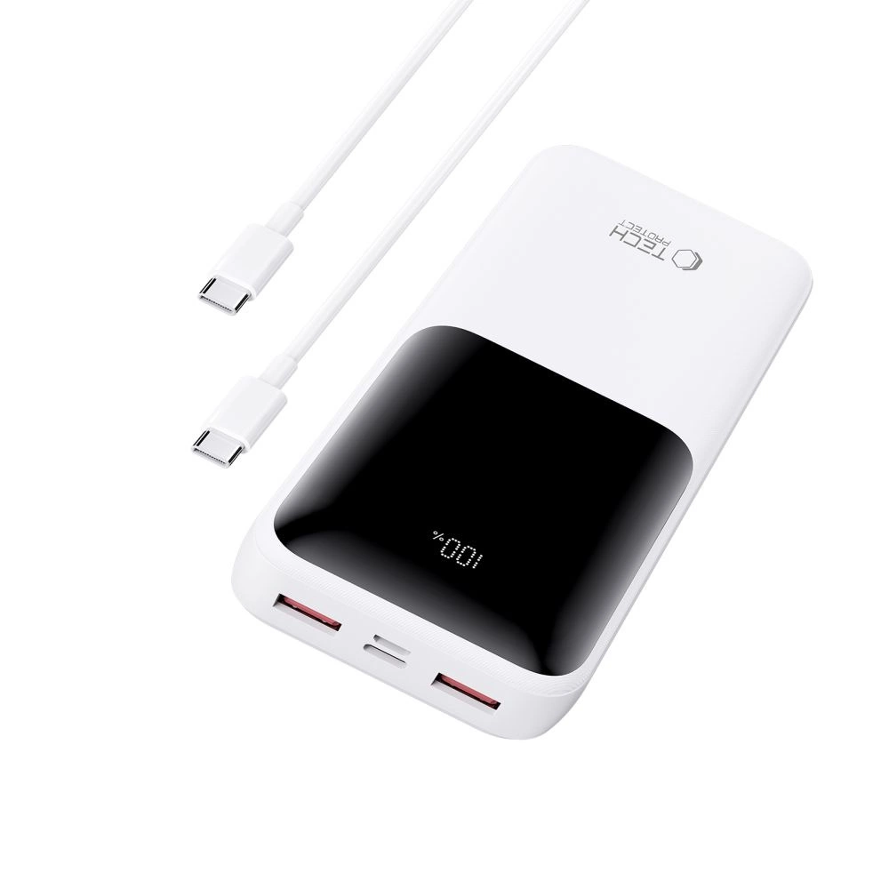 Powerbank Tech-Protect PB02 20000mAh 22.5W - whiteeng