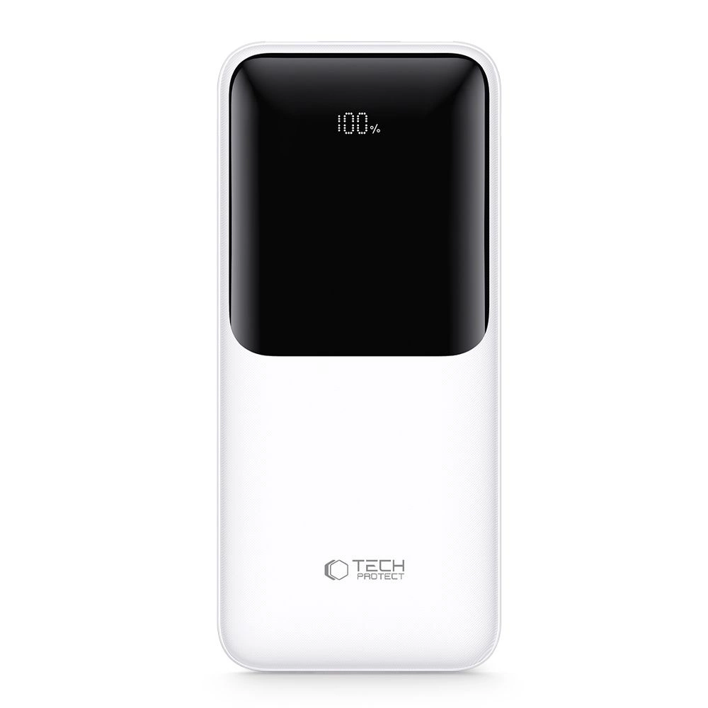 Powerbank Tech-Protect PB03 30000mAh 22.5W - whiteeng