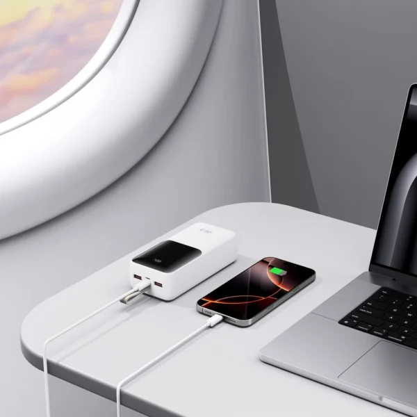 Powerbank Tech-Protect PB03 30000mAh 22.5W - whiteeng