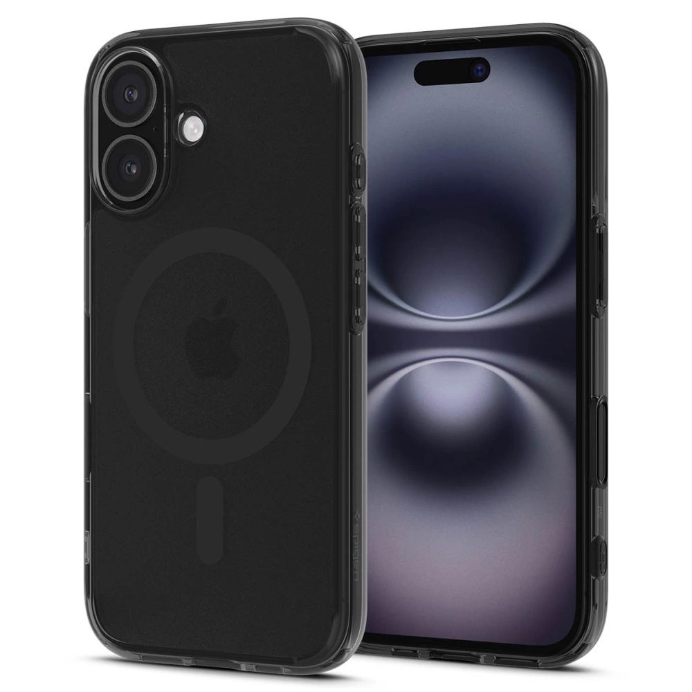 Spigen Ultra Hybrid "T" MagSafe iPhone 16e Case - Translucent Blackeng