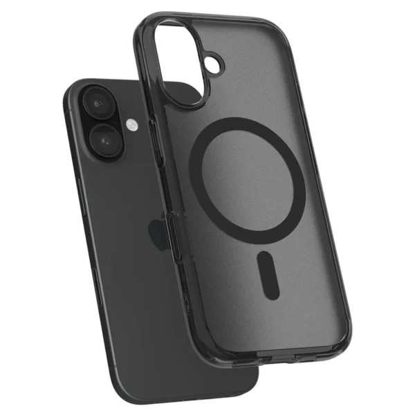 Spigen Ultra Hybrid "T" MagSafe iPhone 16e Case - Translucent Blackeng