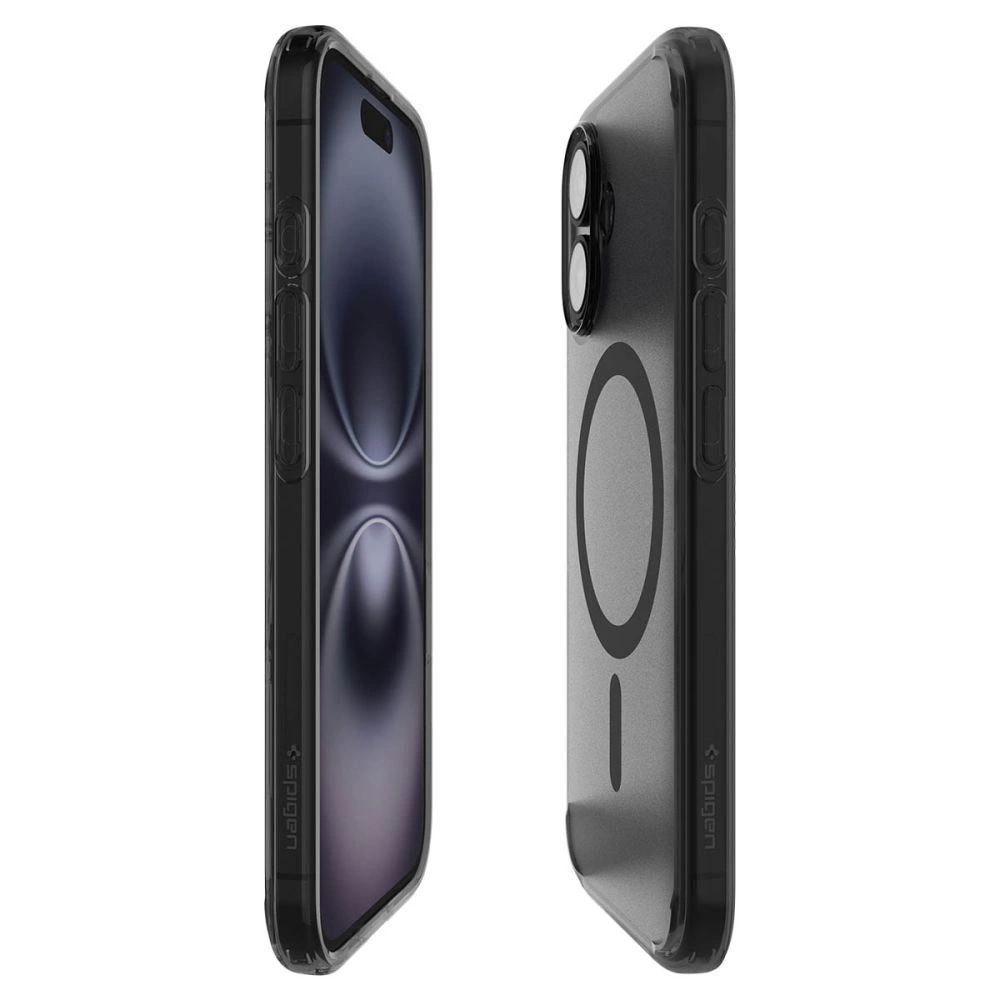 Spigen Ultra Hybrid "T" MagSafe iPhone 16e Case - Translucent Blackeng