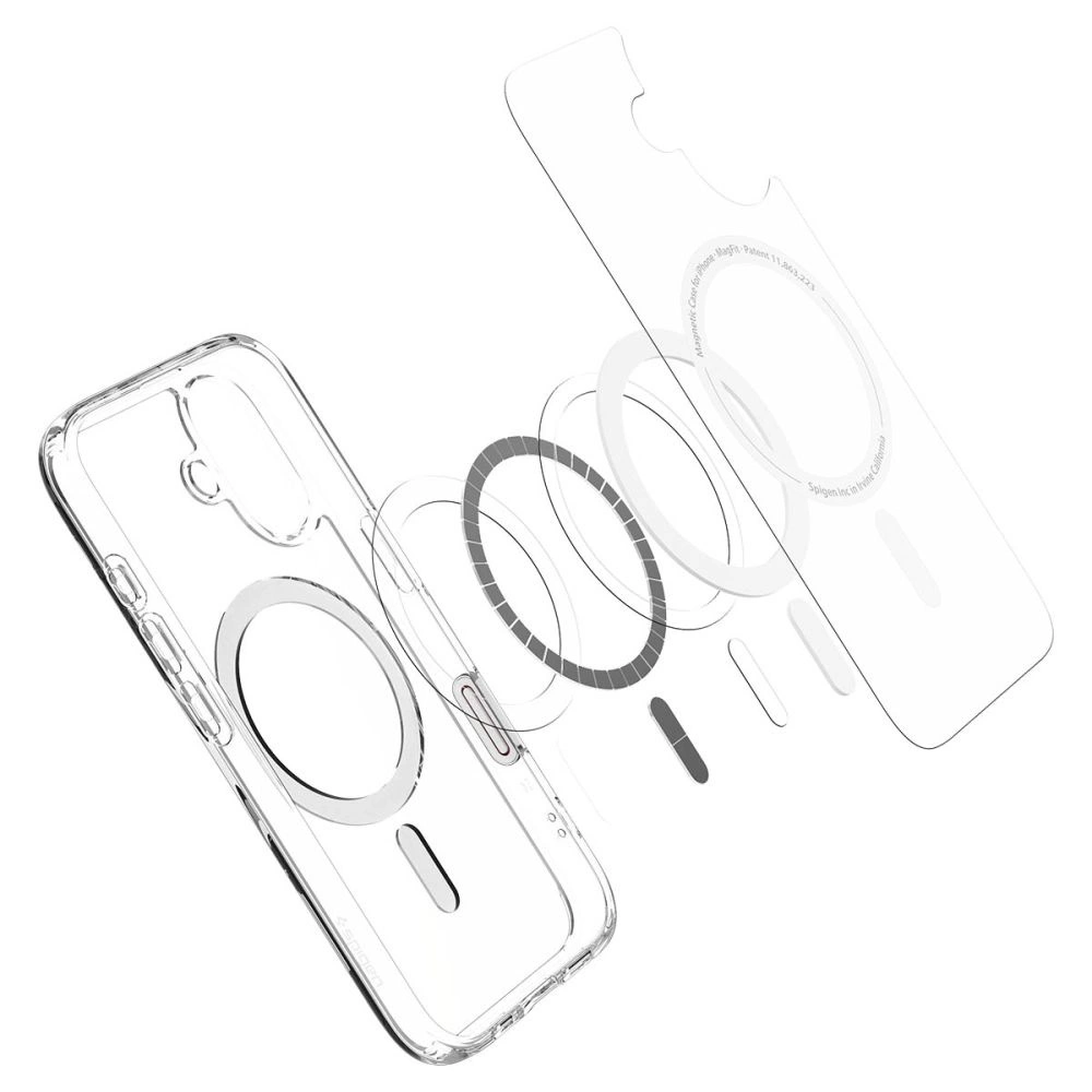 Spigen Ultra Hybrid "T" MagSafe iPhone 16 Case - Whiteeng