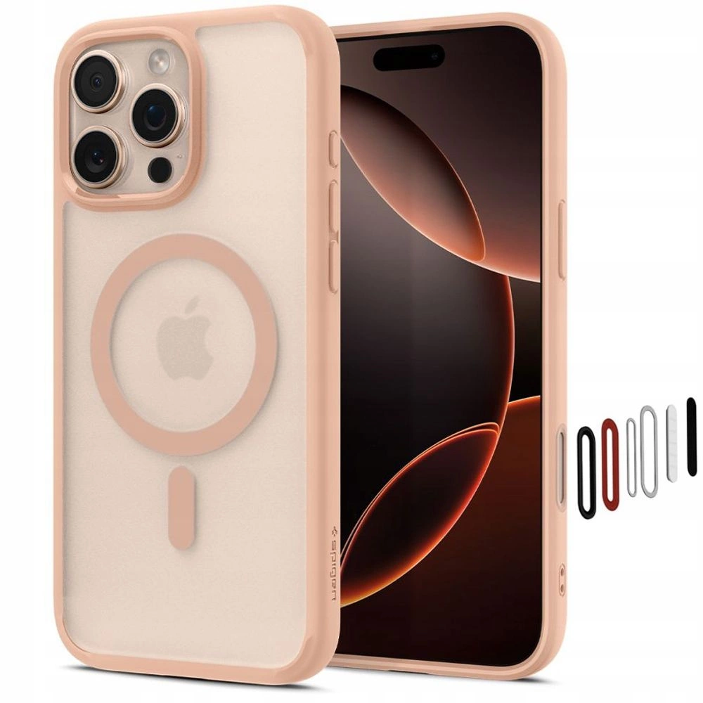 Spigen Ultra Hybrid "T" MagSafe Case for iPhone 16 Pro Max - Pinkeng