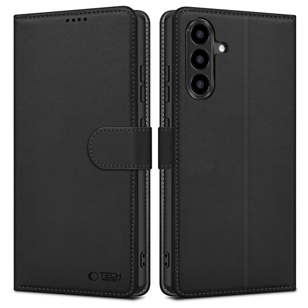 Tech-Protect Wallet Case for Samsung Galaxy A36 5G - Matte Blackeng