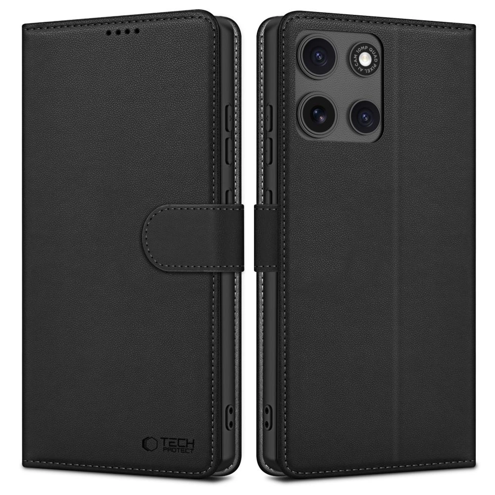 Tech-Protect Wallet Case for Motorola Moto G15 / G15 Power - Blackeng