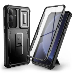 Tech-Protect Kevlar Cam+ Case for Samsung Galaxy S25 - Blackeng