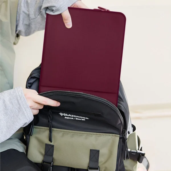 Tech-Protect Neoprene Laptop Case 13" - Burgundyeng