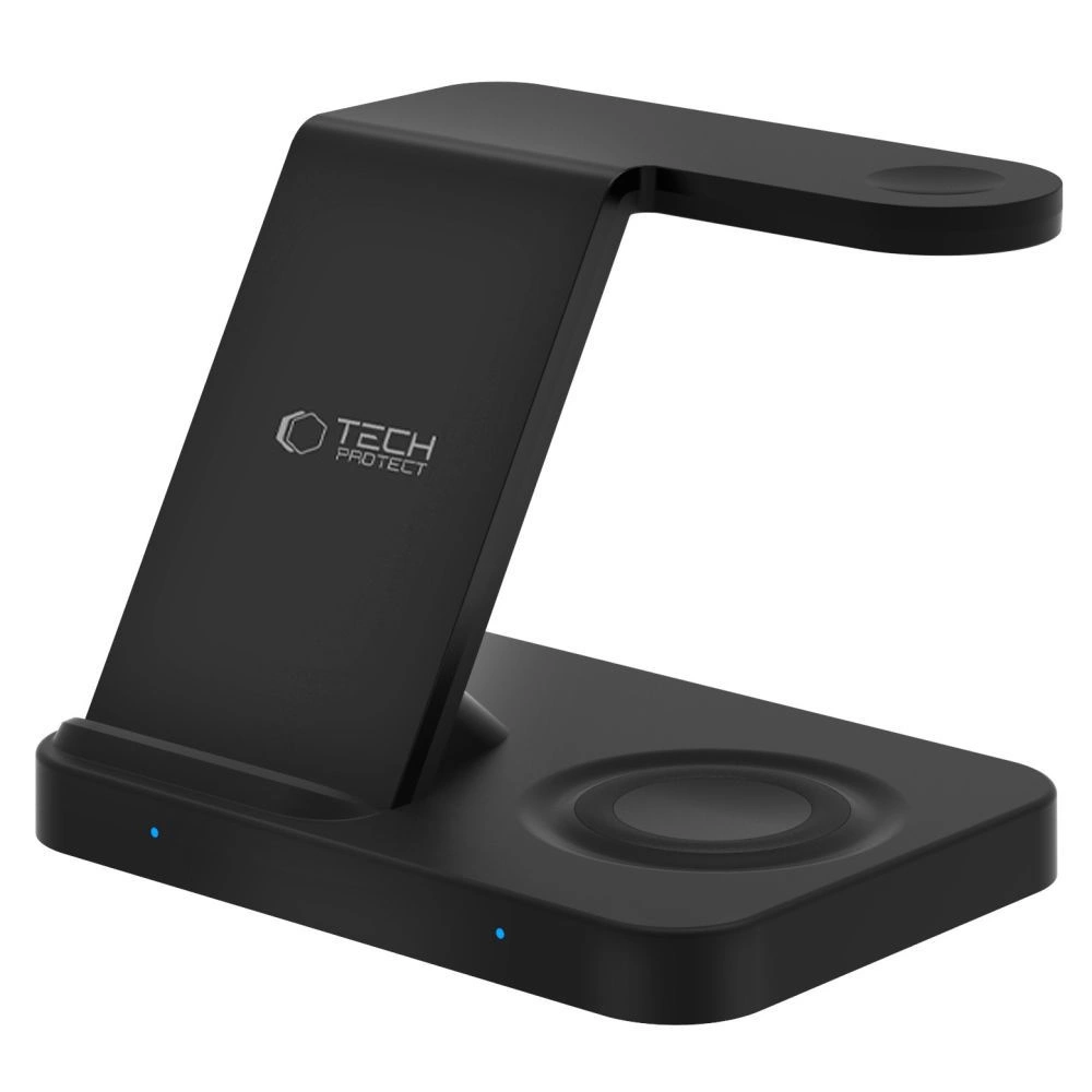 Tech-Protect QI15W-A37 3in1 Induction Wireless Charger 15W - Blackeng