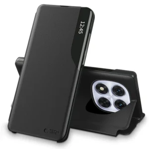 Tech-Protect Smart View Case for Xiaomi Redmi Note 14 Pro 5G / Poco X7 5G - Blackeng