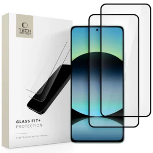 Tech-Protect Glass Fit +2-Pack Tempered Glass for Xiaomi Redmi Note 14 4G / 5G - Blackeng