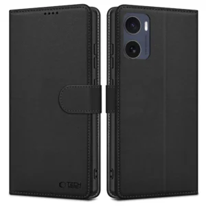 Tech-Protect Wallet Case for Motorola Moto G05 / E15 - Matte Blackeng