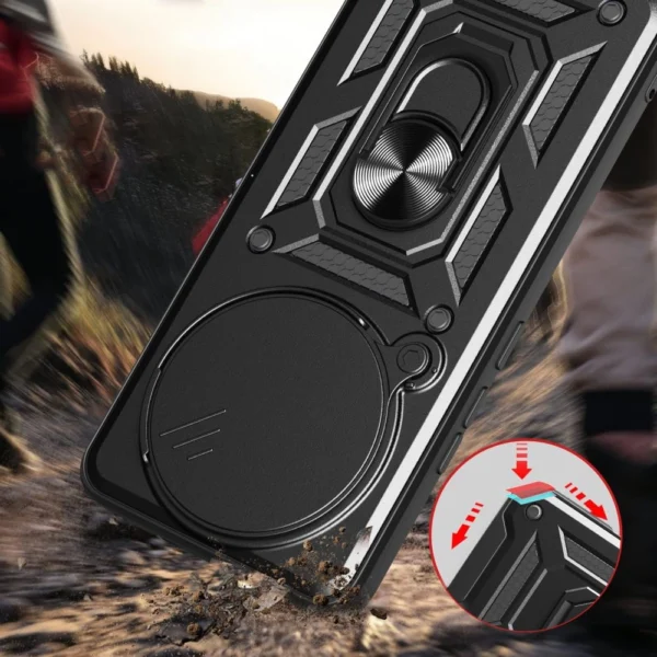Tech-Protect CamShield Pro Case for Xiaomi Redmi Note 14 Pro 5G / Poco X7 5G - Matte Blackeng