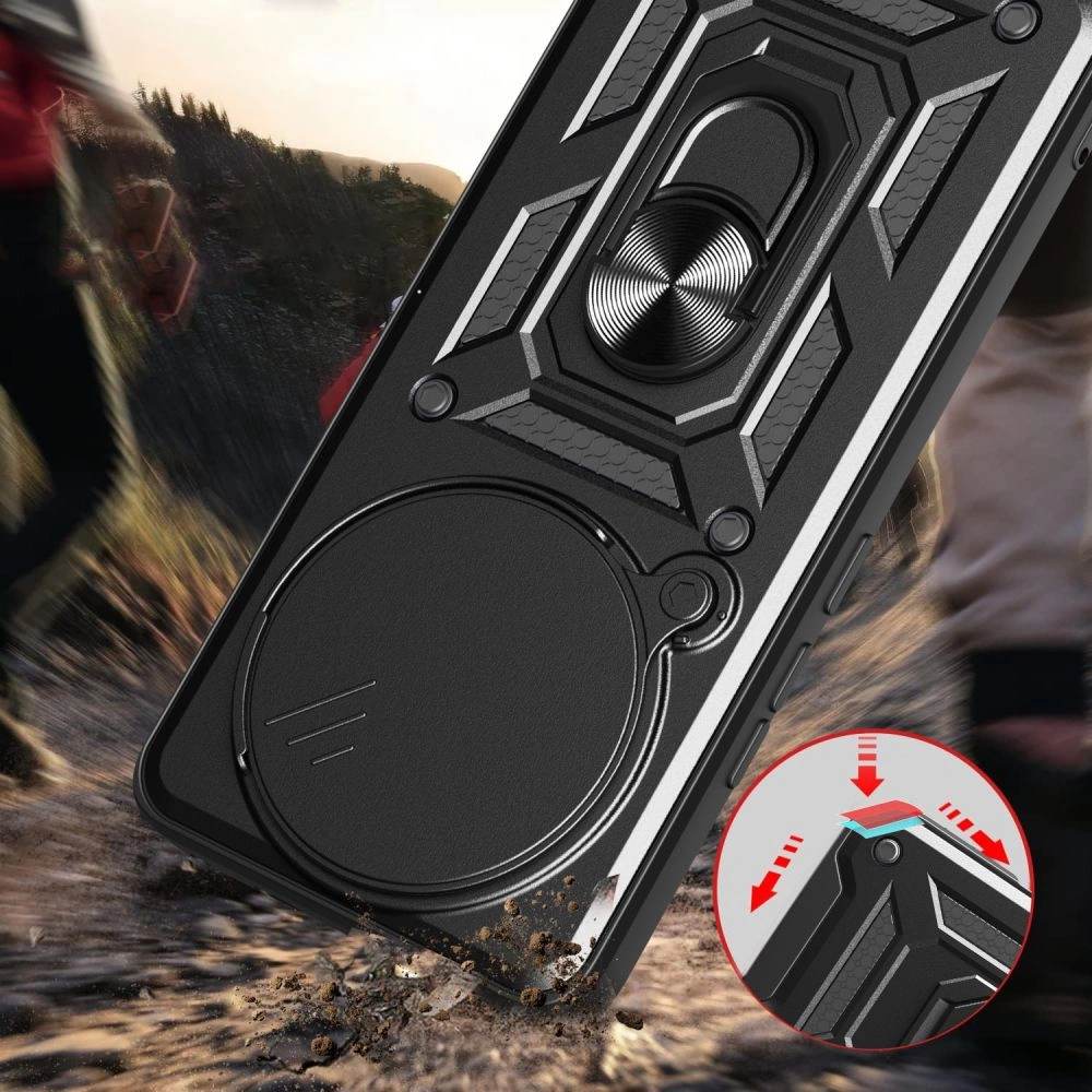 Tech-Protect CamShield Pro Case for Xiaomi Redmi Note 14 Pro+ 5G - Matte Blackeng