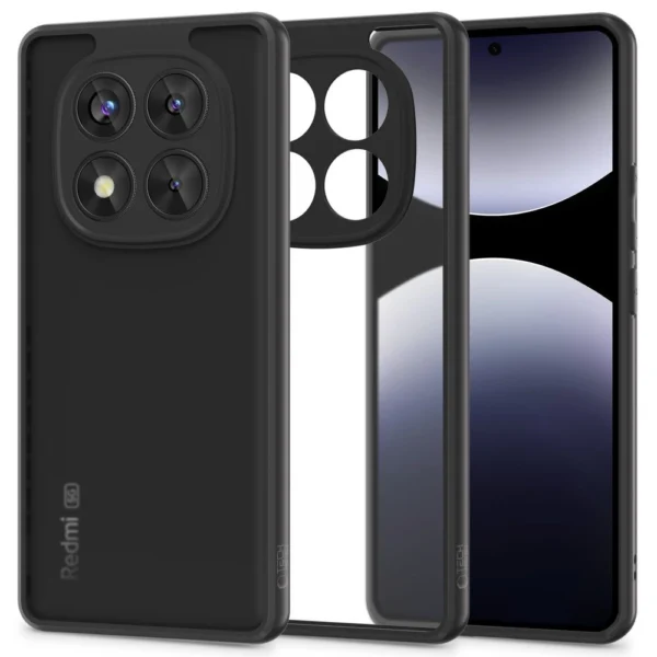 Tech-Protect MagMat Case for Xiaomi Redmi Note 14 Pro 5G / Poco X7 5G - Matte Blackeng