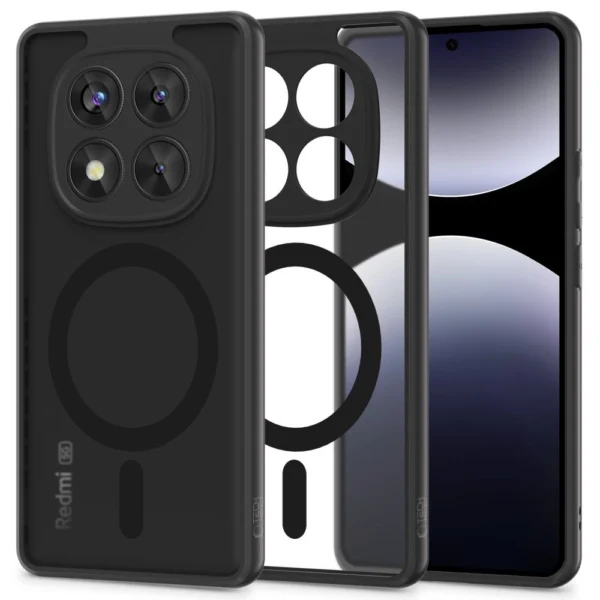 Tech-Protect MagMat MagSafe Case for Xiaomi Redmi Note 14 Pro 5G / Poco X7 5G - Matte Blackeng