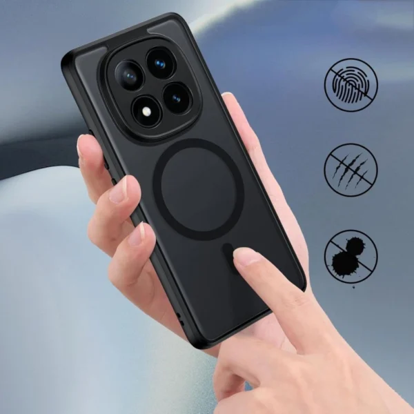 Tech-Protect MagMat MagSafe Case for Xiaomi Redmi Note 14 Pro 5G / Poco X7 5G - Matte Blackeng