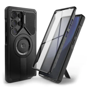 Tech-Protect Kevlar MagSafe+ Case for Samsung Galaxy S25 Ultra - Blackeng