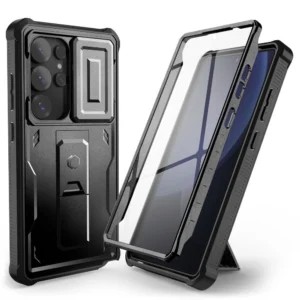 Tech-Protect Kevlar Cam+ Case for Samsung Galaxy S25 Ultra - Blackeng