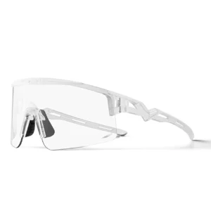 Rockbros Photochromic Cycling Glasses with UV Protection and Corrective Insert - Whiteeng