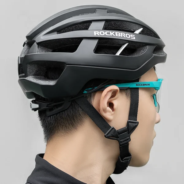 Rockbros Polarized Cycling Glasses with UV Protection and Corrective Insert - Grayeng