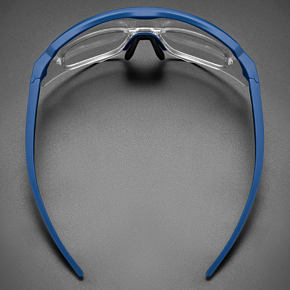 Rockbros Polarized Cycling Glasses with UV Protection and Corrective Insert - Purpleeng