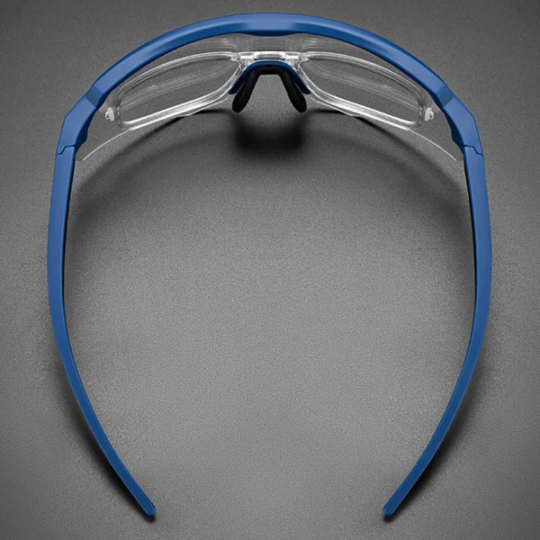 Rockbros Polarized Cycling Glasses with UV Protection and Corrective Insert - Purpleeng