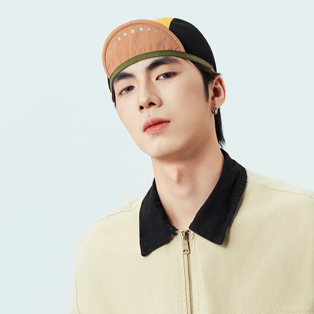 Rockbros Cycling Cap with Visor, Helmet Cover - Yelloweng