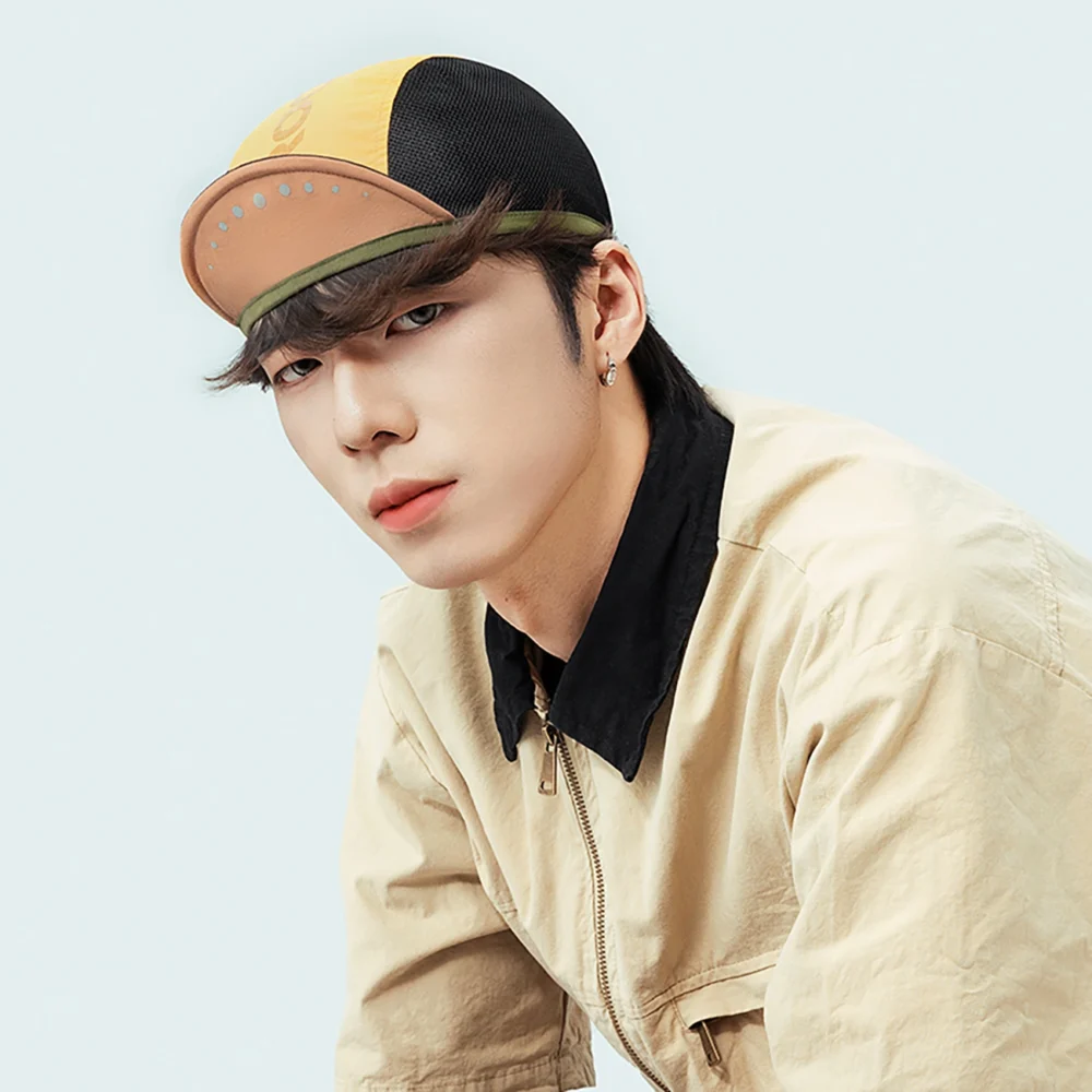 Rockbros Cycling Cap with Visor, Helmet Cover - Yelloweng