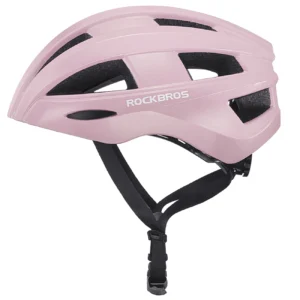 Rockbros Bike Helmet with Built-in Light - Pinkeng