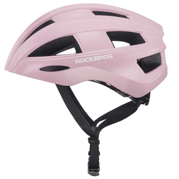 Rockbros Bike Helmet with Built-in Light - Pinkeng