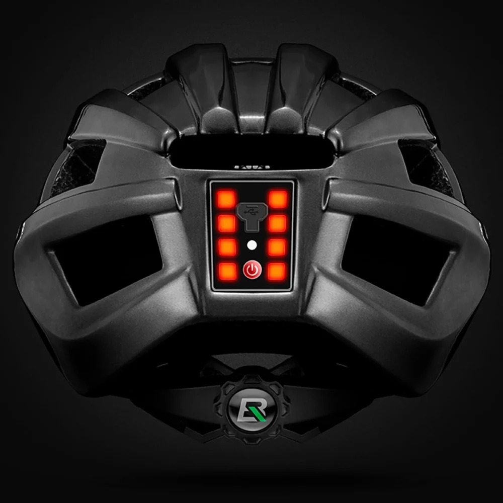 Rockbros Bike Helmet with Built-in Light - Pinkeng