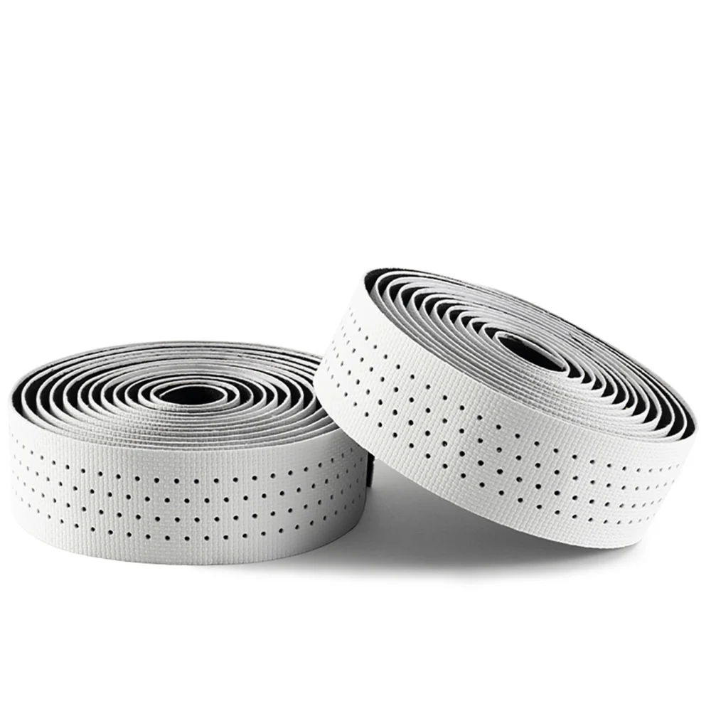 Rockbros Perforated Silicone Handlebar Tape - Whiteeng