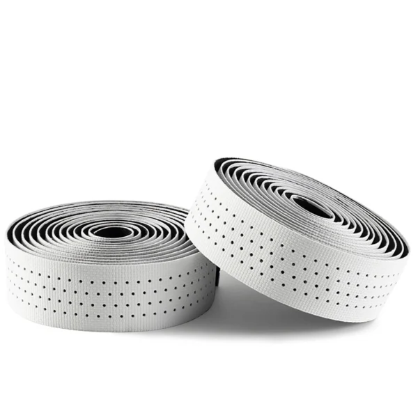 Rockbros Perforated Silicone Handlebar Tape - Whiteeng