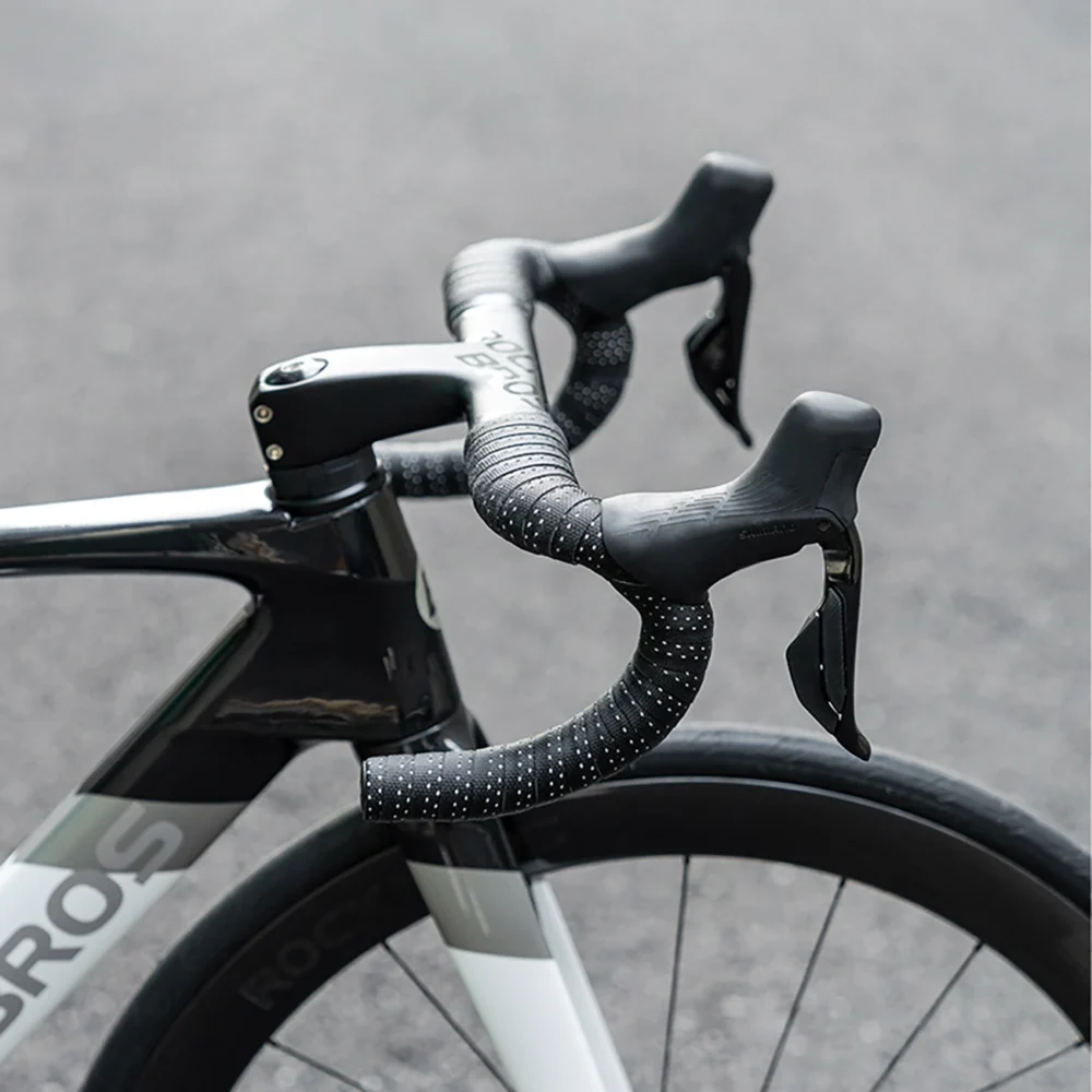 Rockbros EVA Handlebar Tape "Power" Pattern - Whiteeng