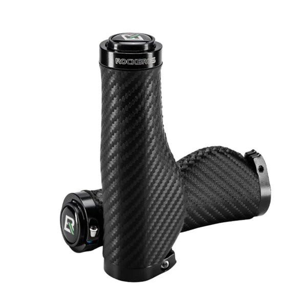 Rockbros Bike Grips Twisted Ergonomic Anti-Slip Grips - Blackeng
