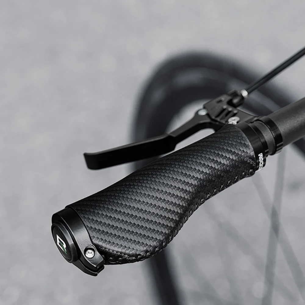 Rockbros Bike Grips Twisted Ergonomic Anti-Slip Grips - Blackeng