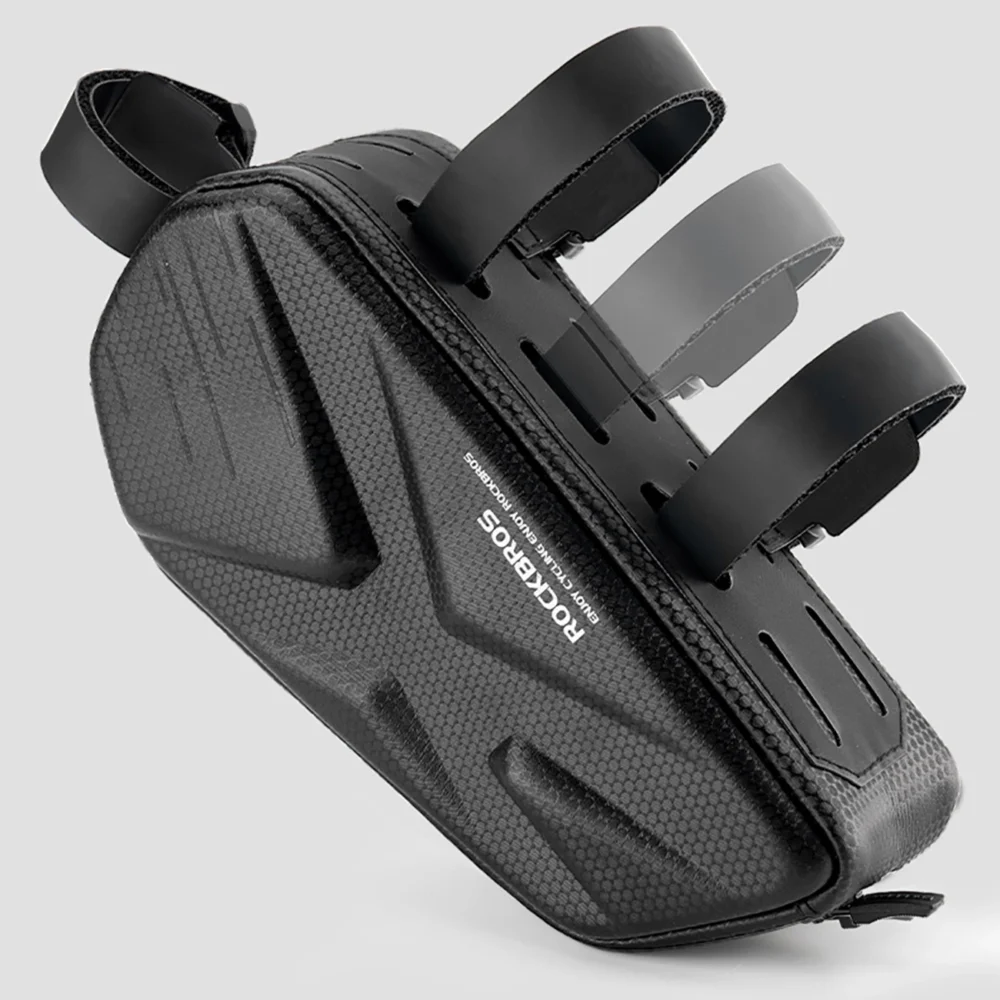 Rockbros Bike Bag, Rigid, Frame, Top Tube, 1.4l - Blackeng