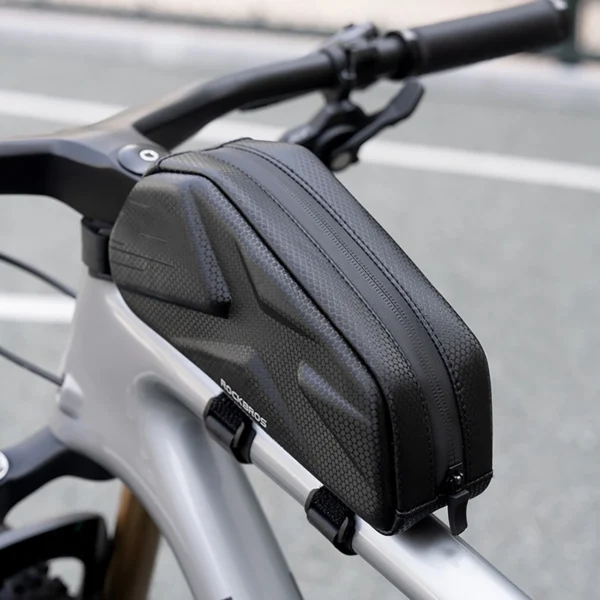 Rockbros Bike Bag, Rigid, Frame, Top Tube, 1.4l - Blackeng