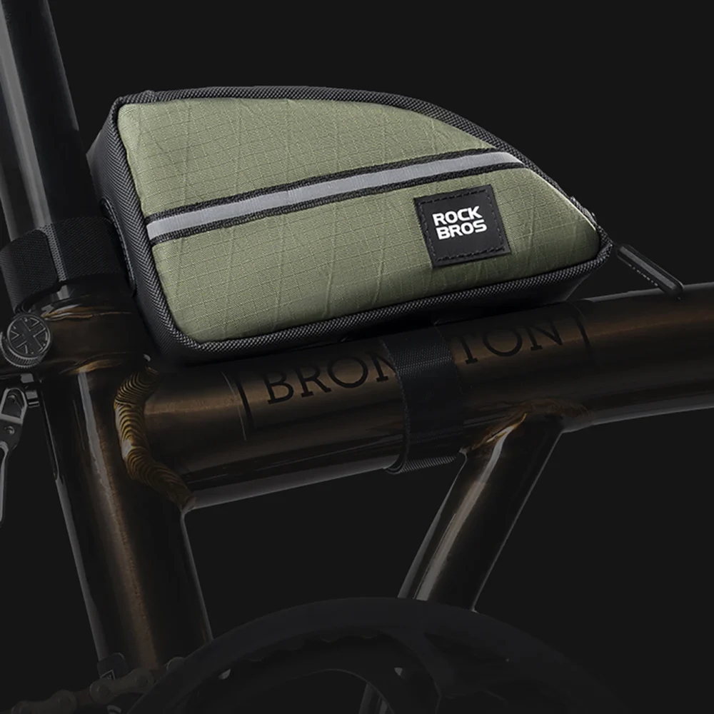 Rockbros Triangle Bike Frame Bag 0.8l - Browneng
