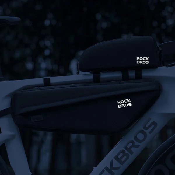 Rockbros Bike Bag for Frame Under Top Tube 2.9l - Blackeng