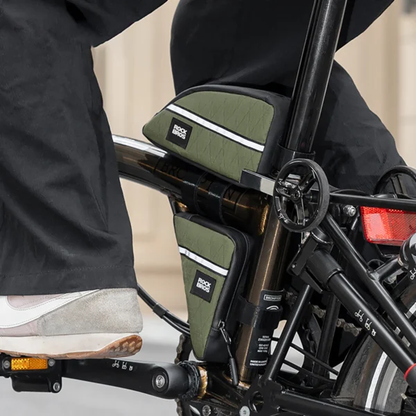 Rockbros Triangle Bike Frame Bag 0.3l - Blackeng