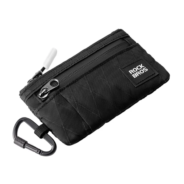 Rockbros Travel Wallet with Carabiner - Blackeng