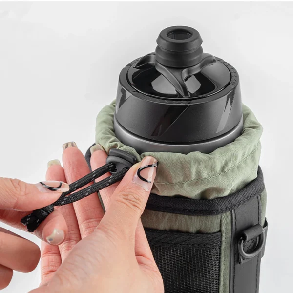 Rockbros Travel Bottle Bag with Shoulder Strap 1l - Greeneng